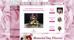 Desktop Screenshot of chrispuhlmanflowersandgifts.com