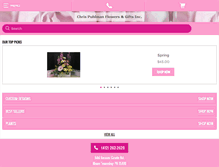 Tablet Screenshot of chrispuhlmanflowersandgifts.com